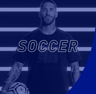 Man holding soccer ball