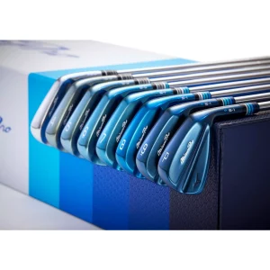 Limited Edition Mizuno Pro S3 3i-6i and S1 7i-PW Iceberg Golf Iron Set, Right Hand