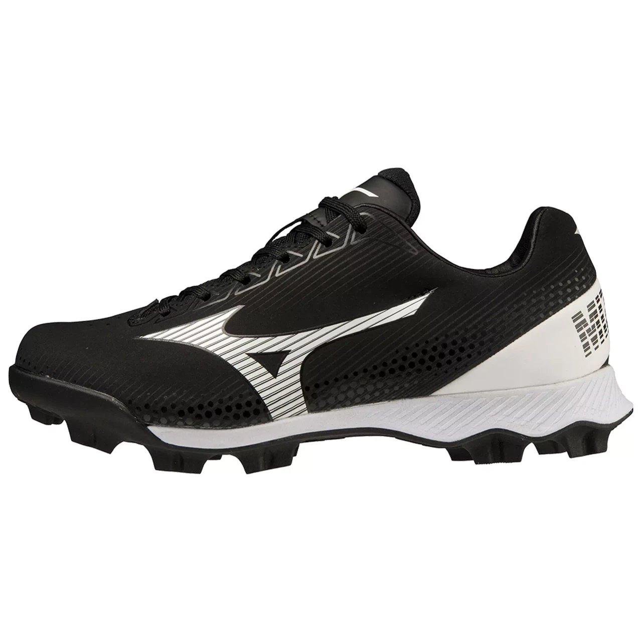 Mizuno Wave Finch Lightrevo Youth Girl's Molded Fastpitch Softball Cleat - Image 2