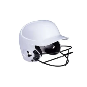 MVP Series Solid Batting Helmet with Fastpitch Softball Mask