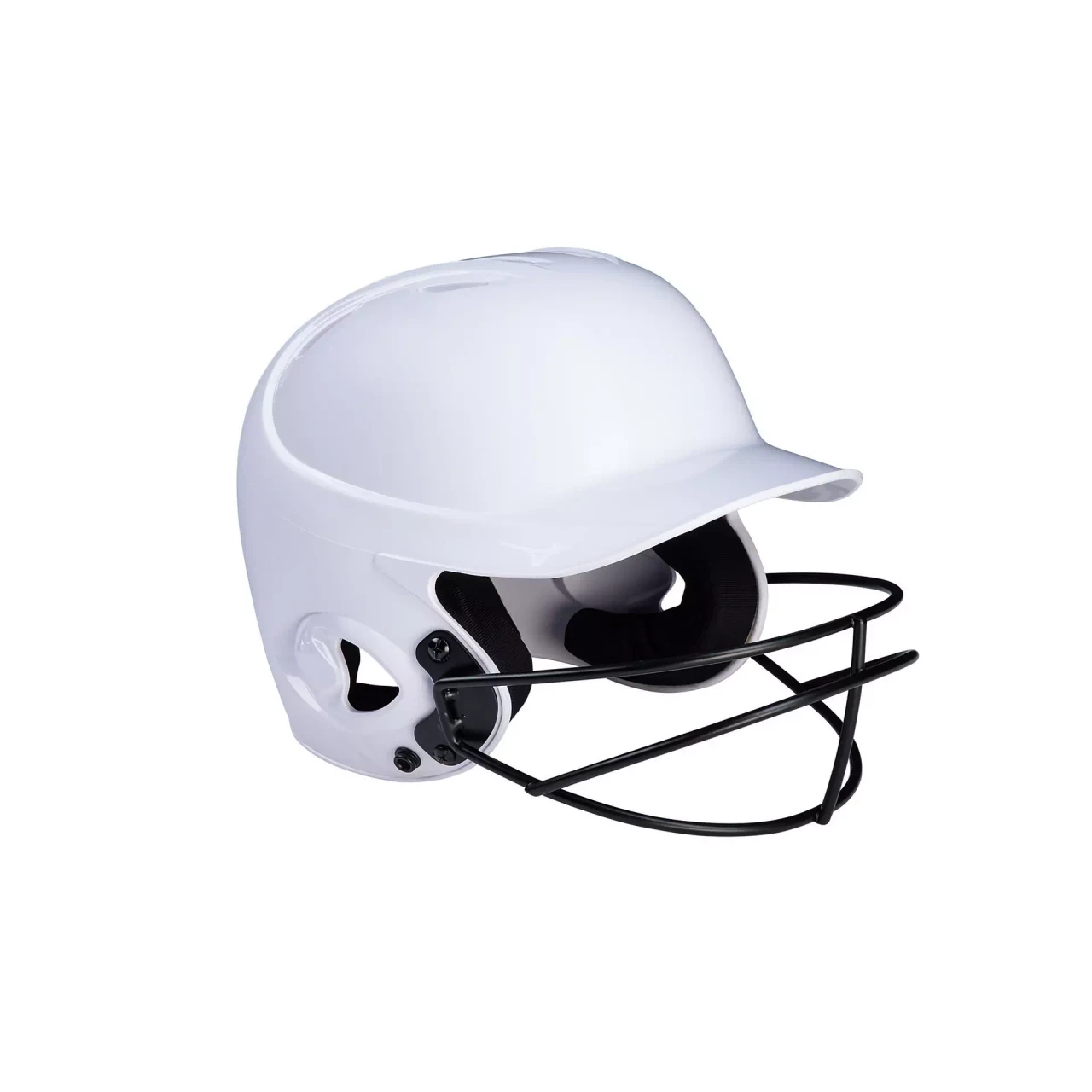 MVP Series Solid Batting Helmet with Fastpitch Softball Mask