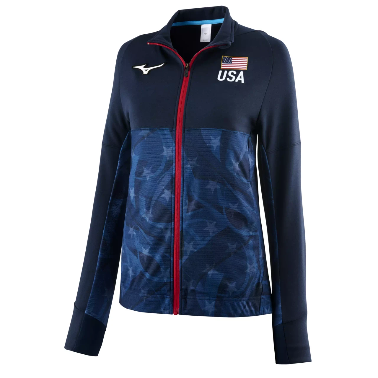 Women's USA Athlete Hybrid Jacket - Image 2