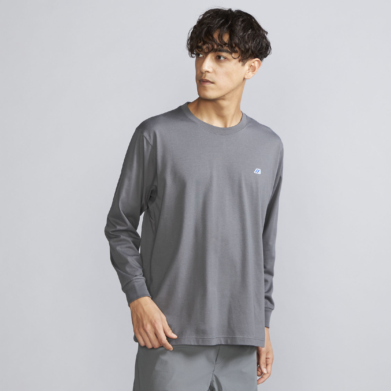 Monogram M LS Tee